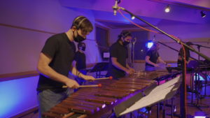 Recording Session Percussion Ensemble