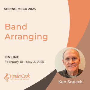 SP25 Band Arranging